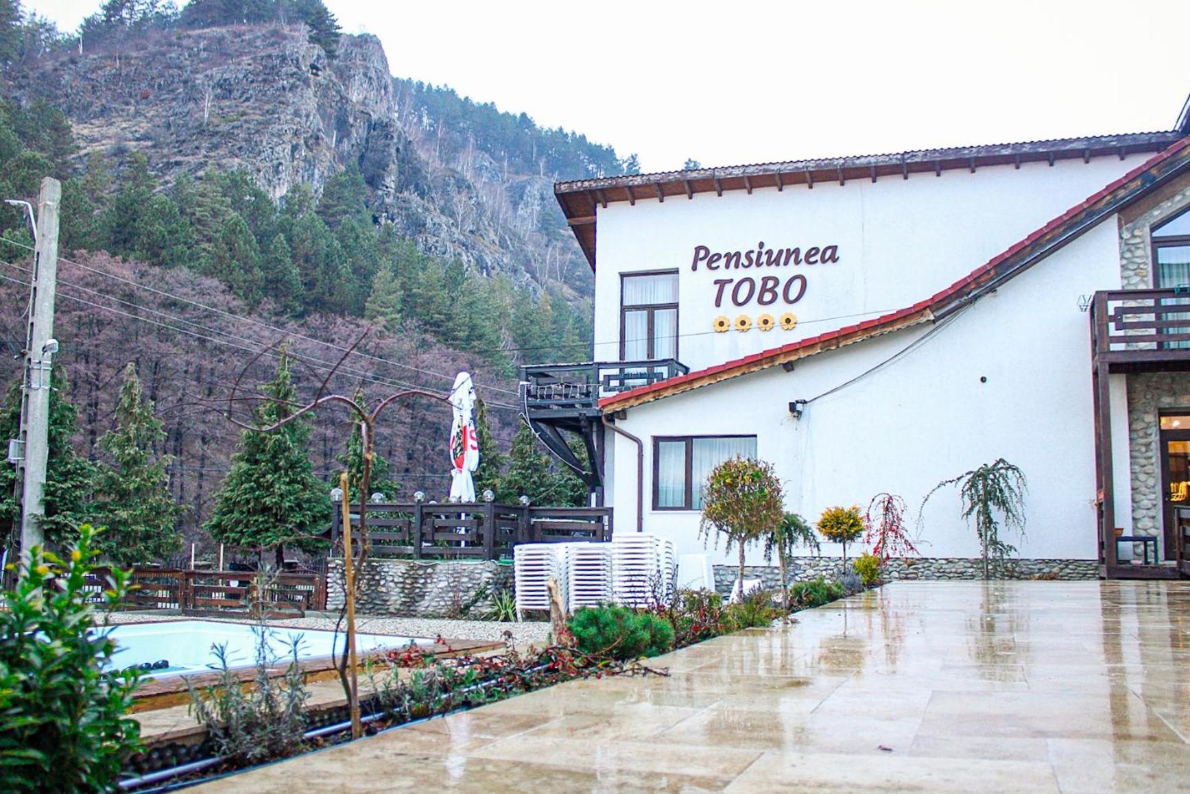 Pensiunea Tobo Baia de Fier Exterior photo